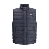 Etro Blue Polyester Sleveless Jacket